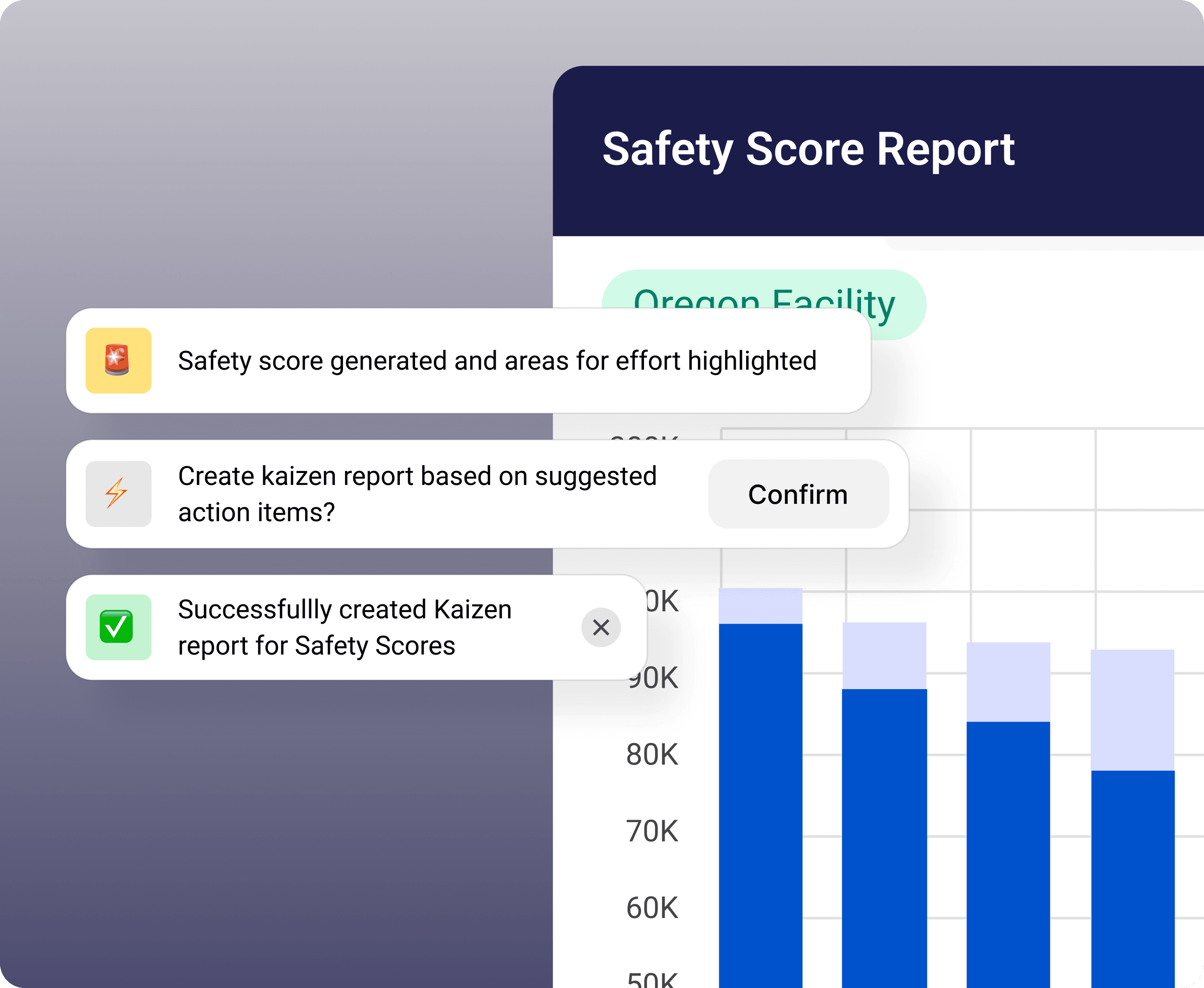 BUILT-IN REPORTS, Audit-ready reports, instantly - Visual demonstration