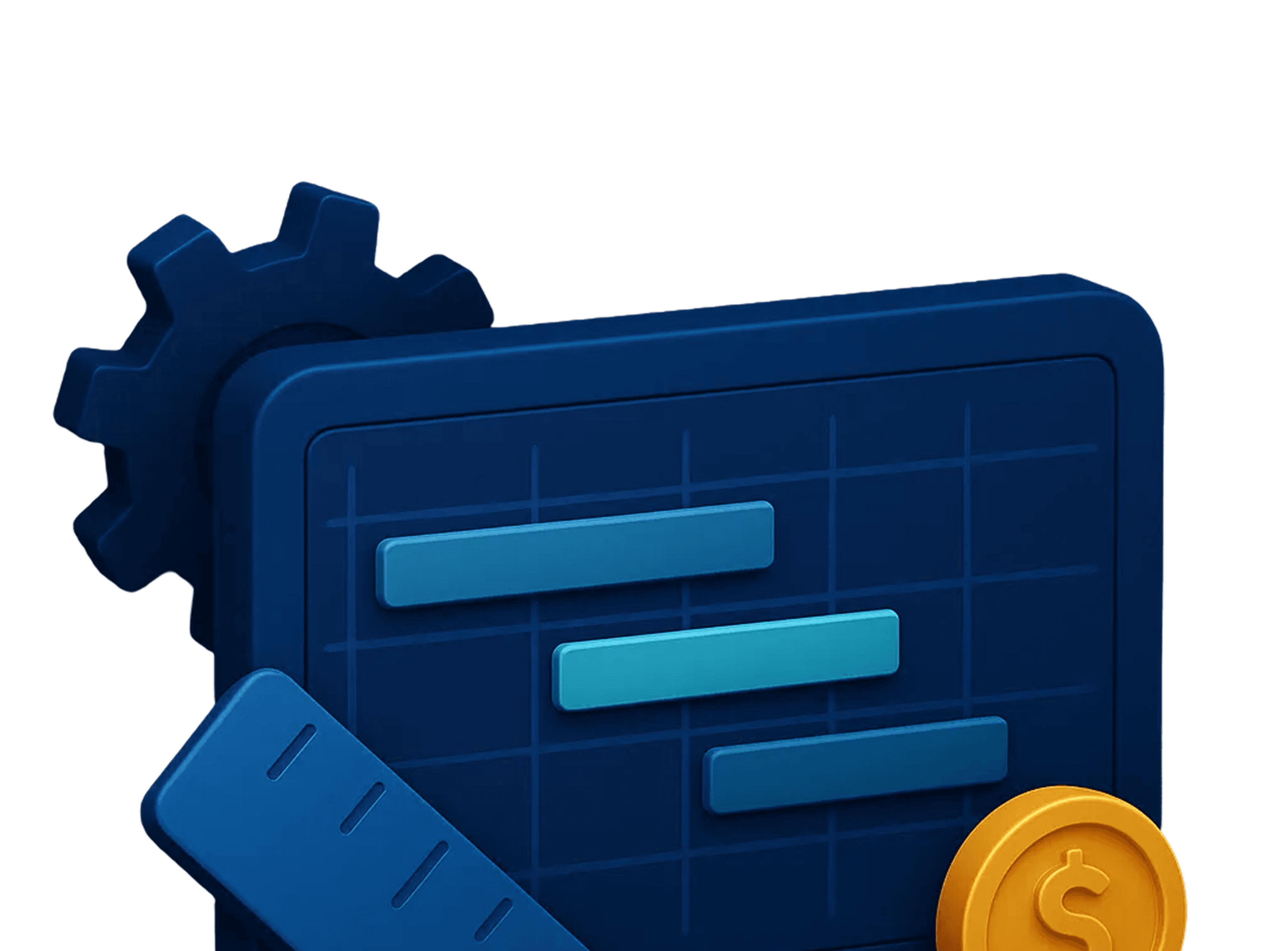 Standardize, track, and accelerate engineering projects and CapEx delivery - Hero illustration showcasing the main product or service