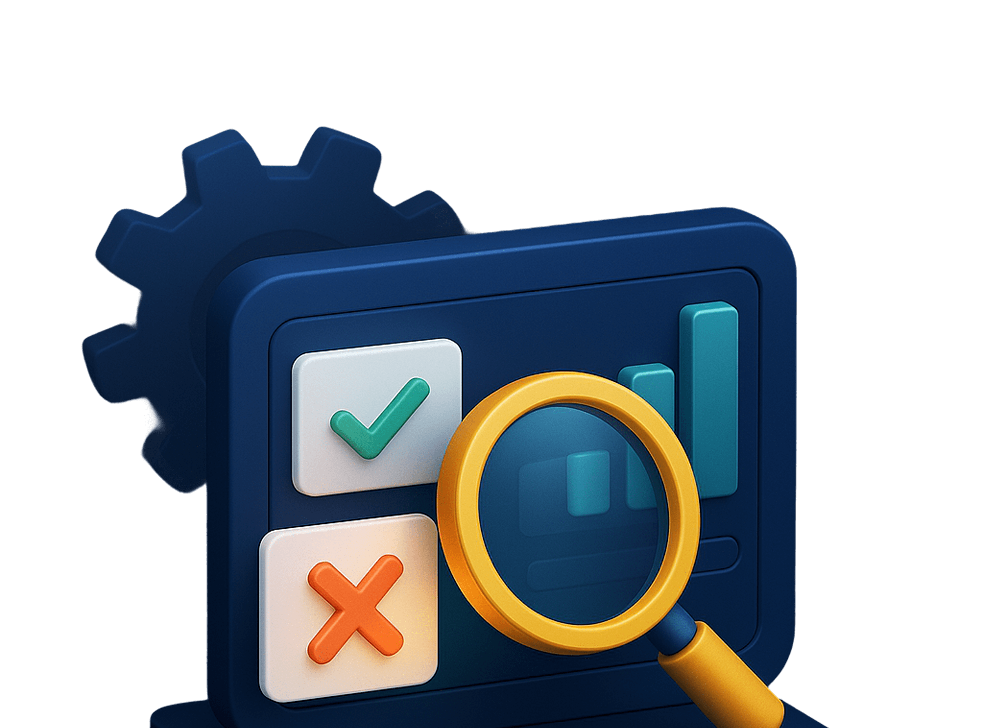 Turn quality deviations into your best improvement tool - Hero illustration showcasing the main product or service